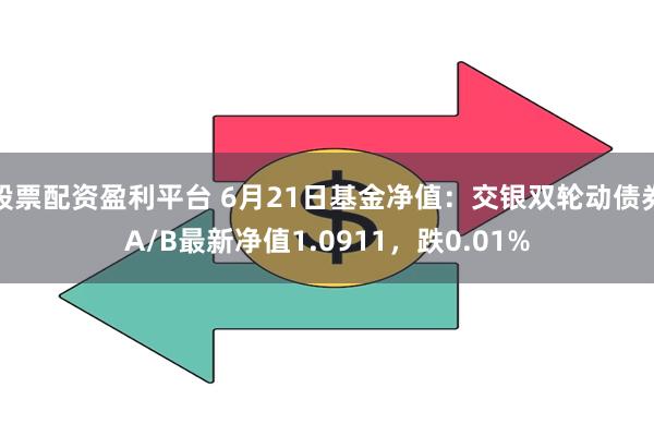 股票配资盈利平台 6月21日基金净值：交银双轮动债券A/B最新净值1.0911，跌0.01%