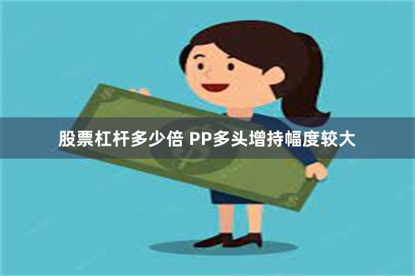 股票杠杆多少倍 PP多头增持幅度较大