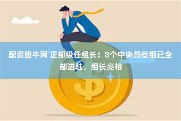 配资股牛网 正部级任组长！8个中央督察组已全部进驻，组长亮相