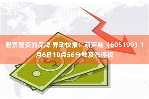 股票配资的品牌 异动快报：葫芦娃（605199）1月6日10点56分触及涨停板