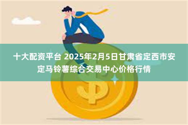 十大配资平台 2025年2月5日甘肃省定西市安定马铃薯综合交易中心价格行情